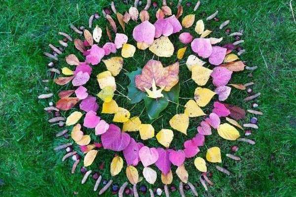 Land Art: Come Creare un Mandala Autunnale?