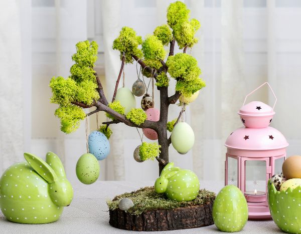 Come creare e decorare un adorabile albero di Pasqua?