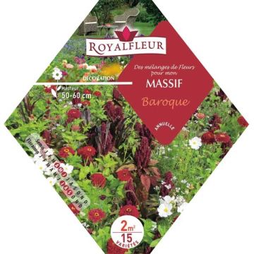 Mischia per aiuola Barocca - Bustina 3 m2