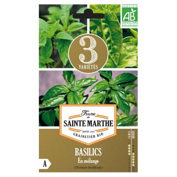 Basilico Mix Bio - Ferme de Sainte Marthe