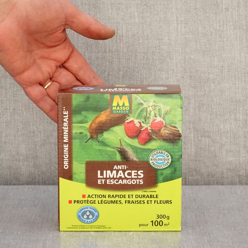Esempio di esemplare Antilumache e Lumache UAB Masso Garden Confezione come consegnato