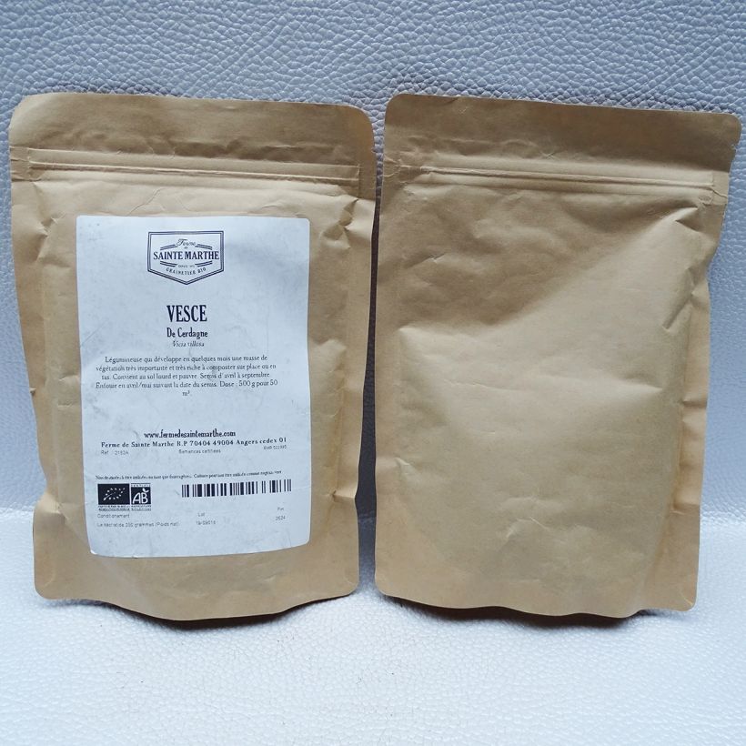 Esempio di esemplare Vicia villosa - Veccia pelosa sacchetto di semi da 150 grammi come consegnato