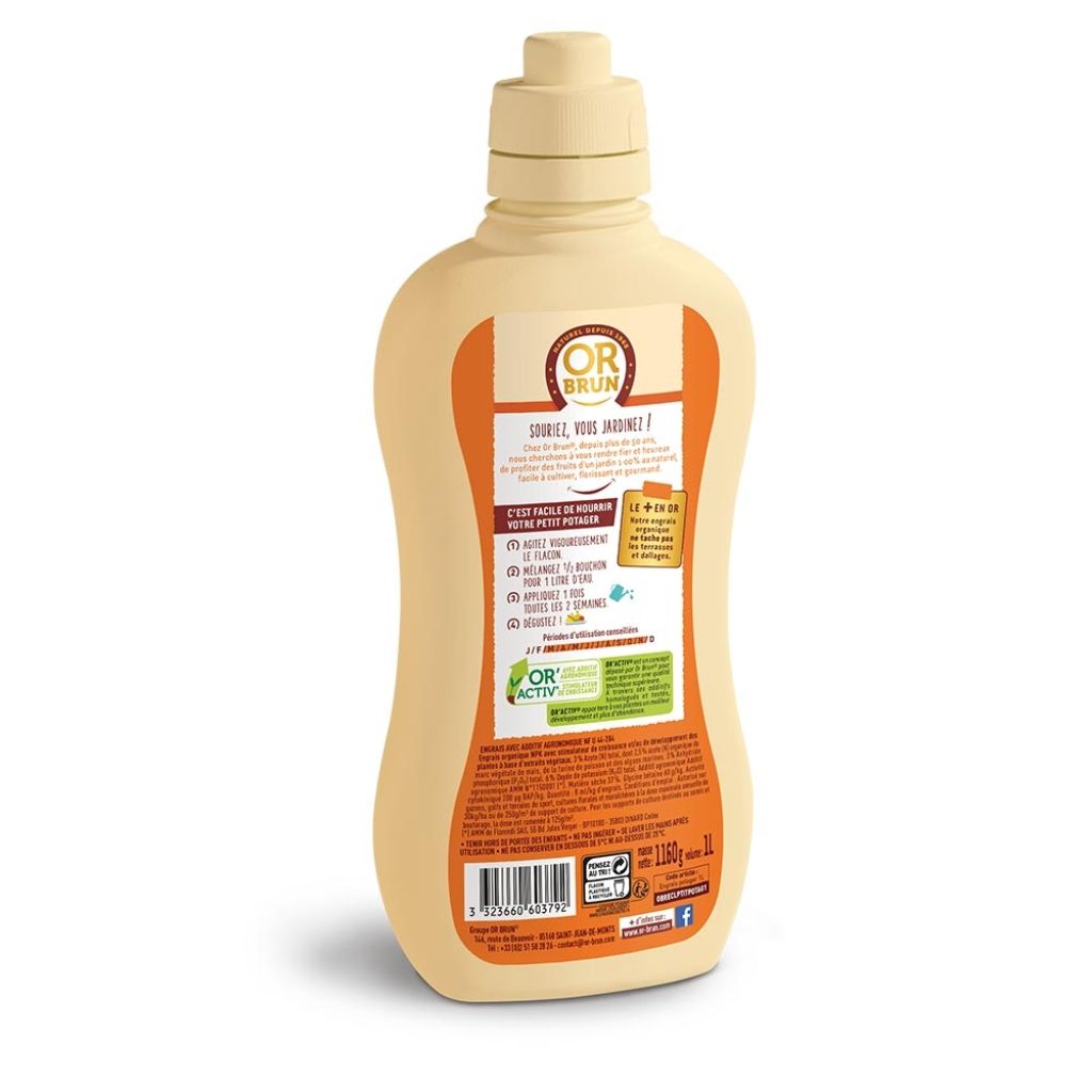 Concime liquido Orto piccolo e Pomodori Or Brun