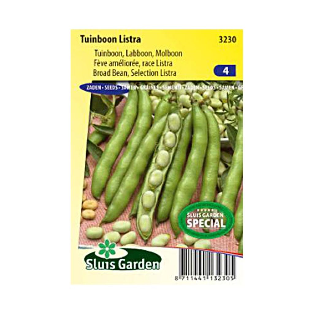 Fava Driemaal Wit Listra