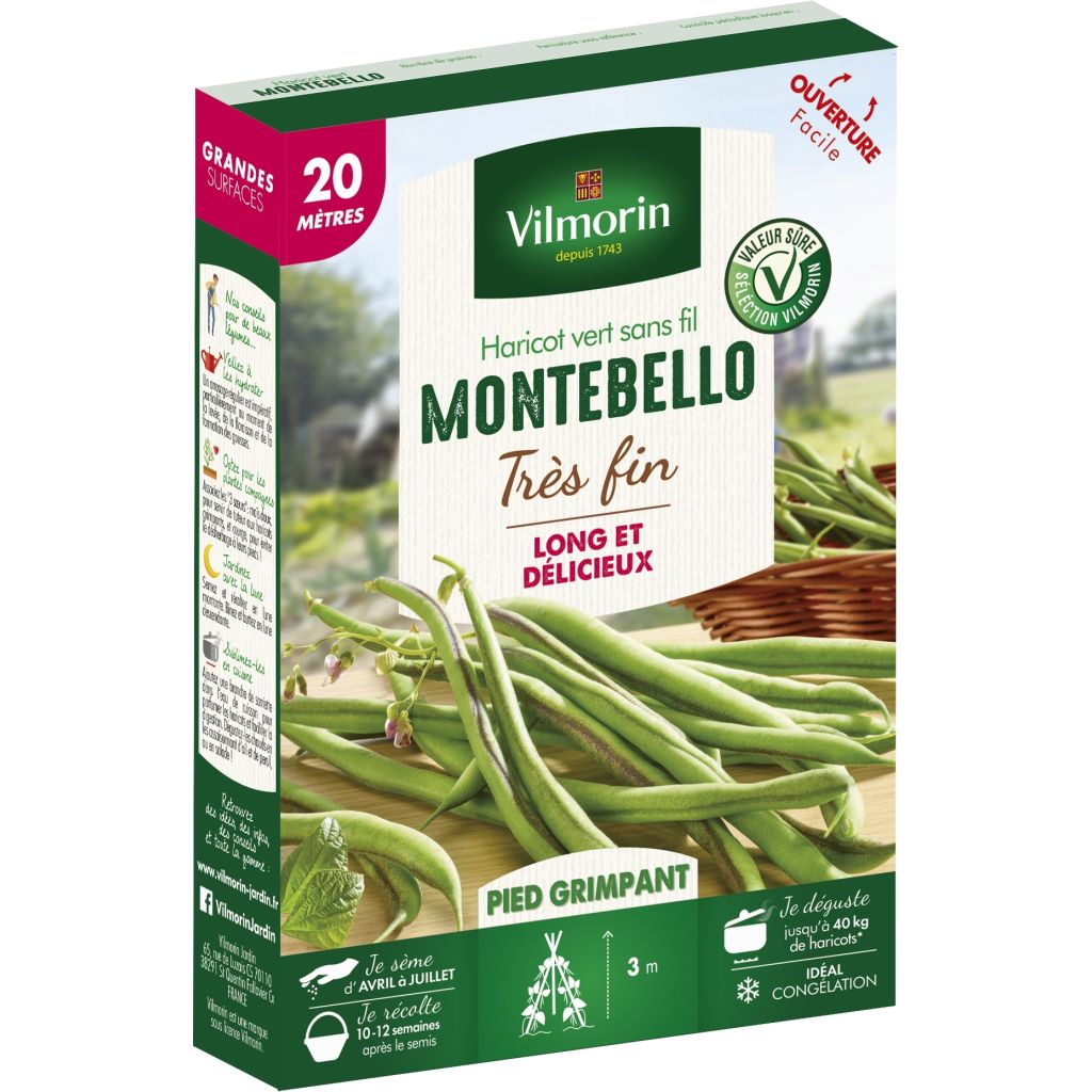Fagiolo rampicante Montebello