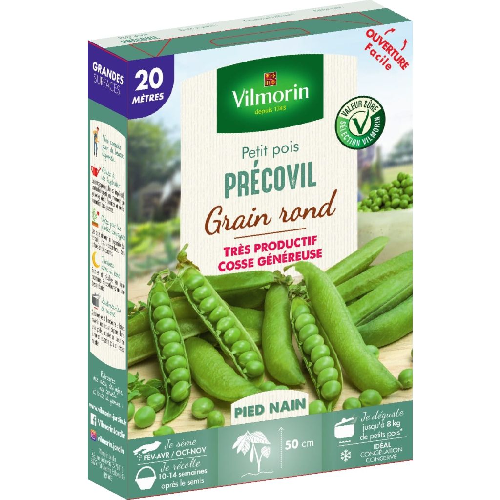 Pisello rotondo nano Précovil