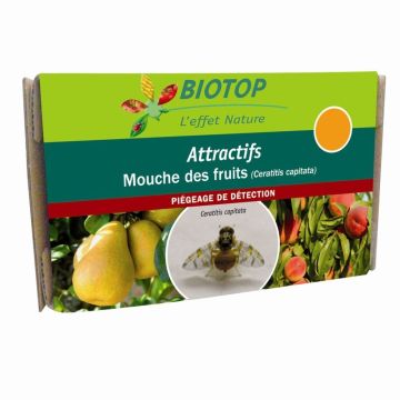 Attraente Ceratitis capitata - Mosca mediterranea della frutta (2 capsule) Biotop
