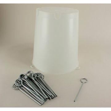 Campana per pomodori incolore Ø 22,4 cm x 25,3 cm - venduta in confezione da 3