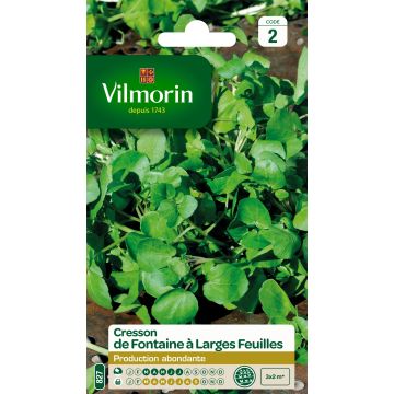 Nasturtium officinale - Vilmorin - Crescione d’acqua