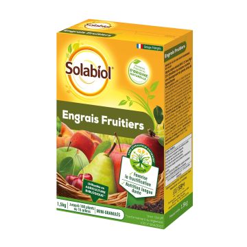 Fertilizzante per Alberi da frutto Solabiol in scatola da 1,5 Kg