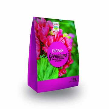 Fertilizzante per Gerani NPK 10-10-17 + 3MgO in Mini-confezione da 1 Kg