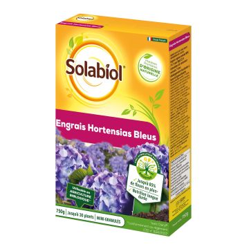 Fertilizzante per ortensie blu Solabiol confezione da 750g