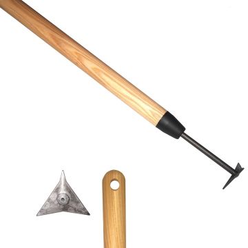 Grande raschietto tradizionale a forma triangolare De Pypere