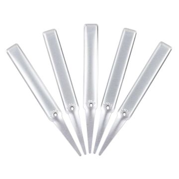 Etichetta da piantare in alluminio 15 x 1,6 cm - venduta in confezione da 5