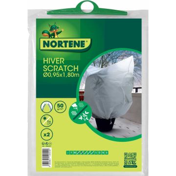 Copertura per l'inverno HIVERSCRATCH 30g/m²  Ø 0,63 m x 1 m x 1,60 m