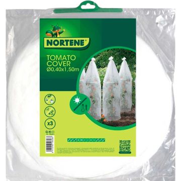 Copertura per la crescita in tessuto non tessuto 17 g con archetti - confezione da 3