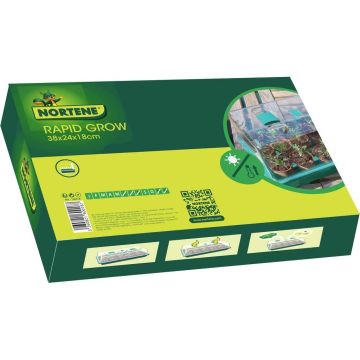 Serra con aerazione per semina RAPID GROW