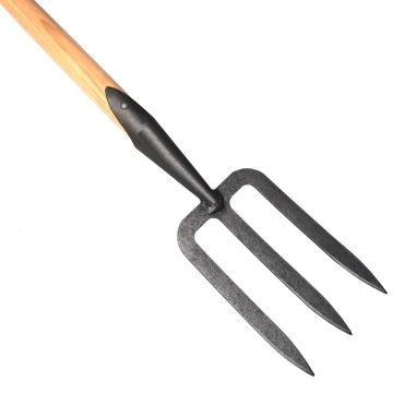 Piccola forca da vanga tradizionale De Pypere