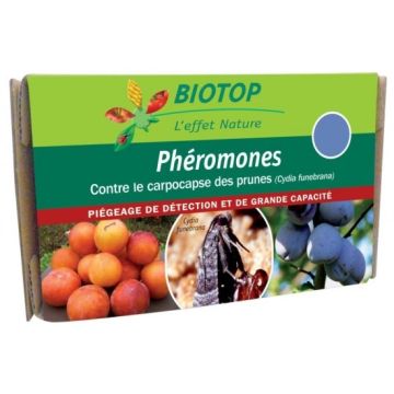 Feromoni Carpocapsa delle prugne (Cydia funebrana) Biotop - Confezione da 2 capsule