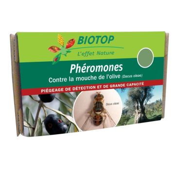Feromoni Mosca dell'olivo Dacus (Bactrocera) oleae Biotop - 2 capsule