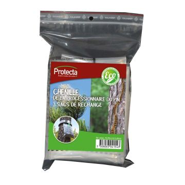 Sacchi per trappola a collare per processionaria del pino Protecta confezione da 3