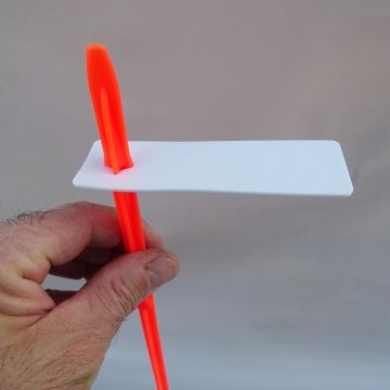 Etichette da infilare su gambo cross 100 x 30 mm colori